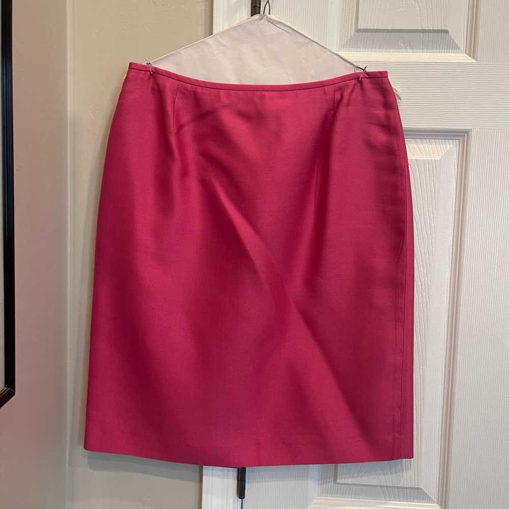 Pink Pencil Skirt